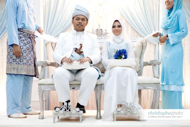 Muslim wedding reception Ipoh Malaysia