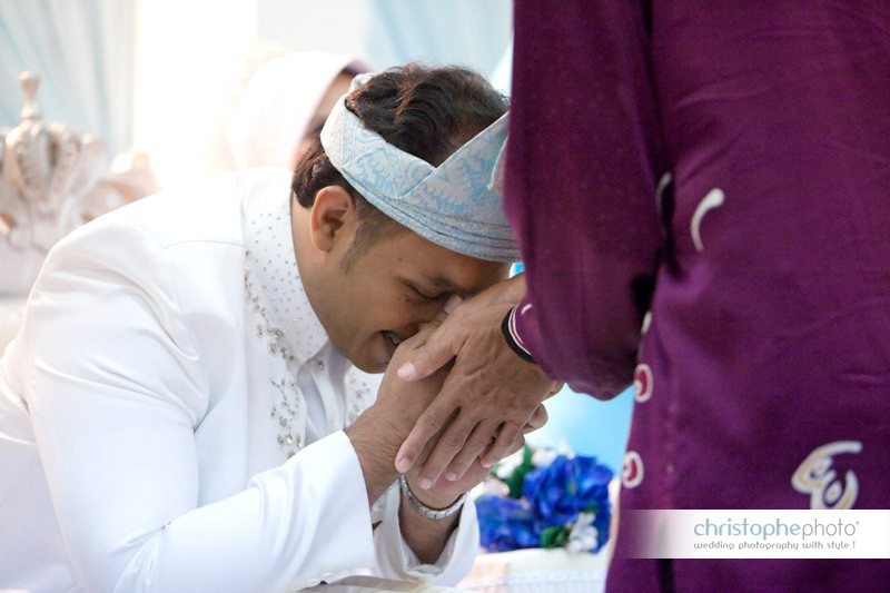 Muslim wedding reception Ipoh Malaysia
