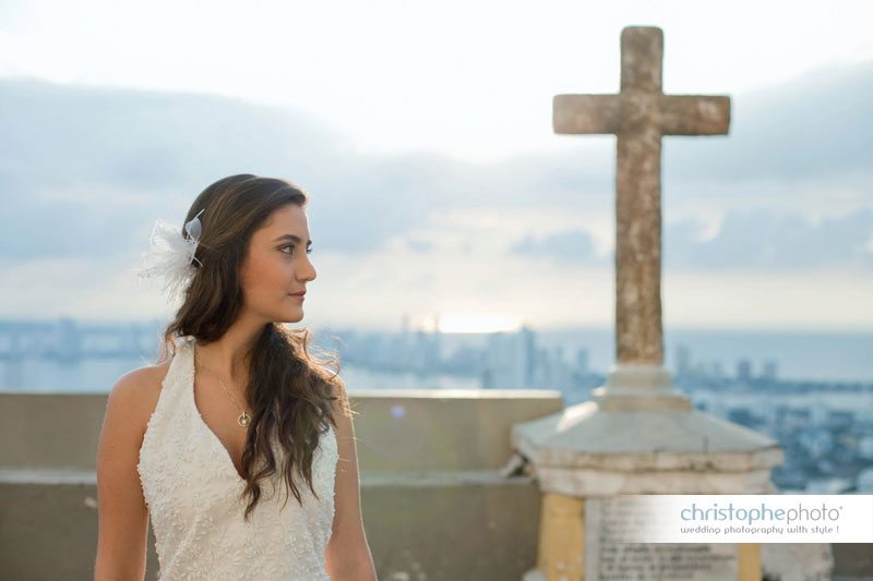 Bride at the Convento de la Popa